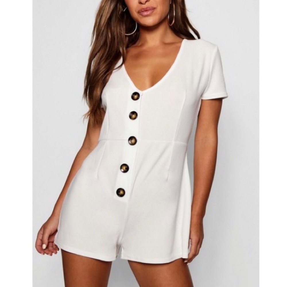 white romper